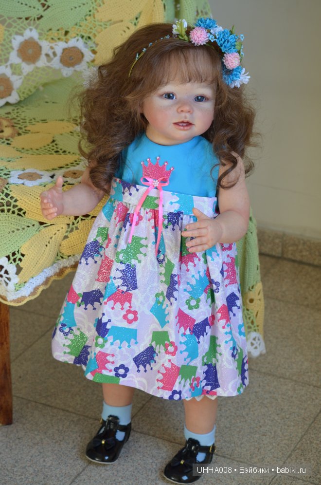 Юная кукла реборн Софи (по мотивам Армель) (фото 4)