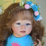 Юная кукла реборн Софи (по мотивам Армель)