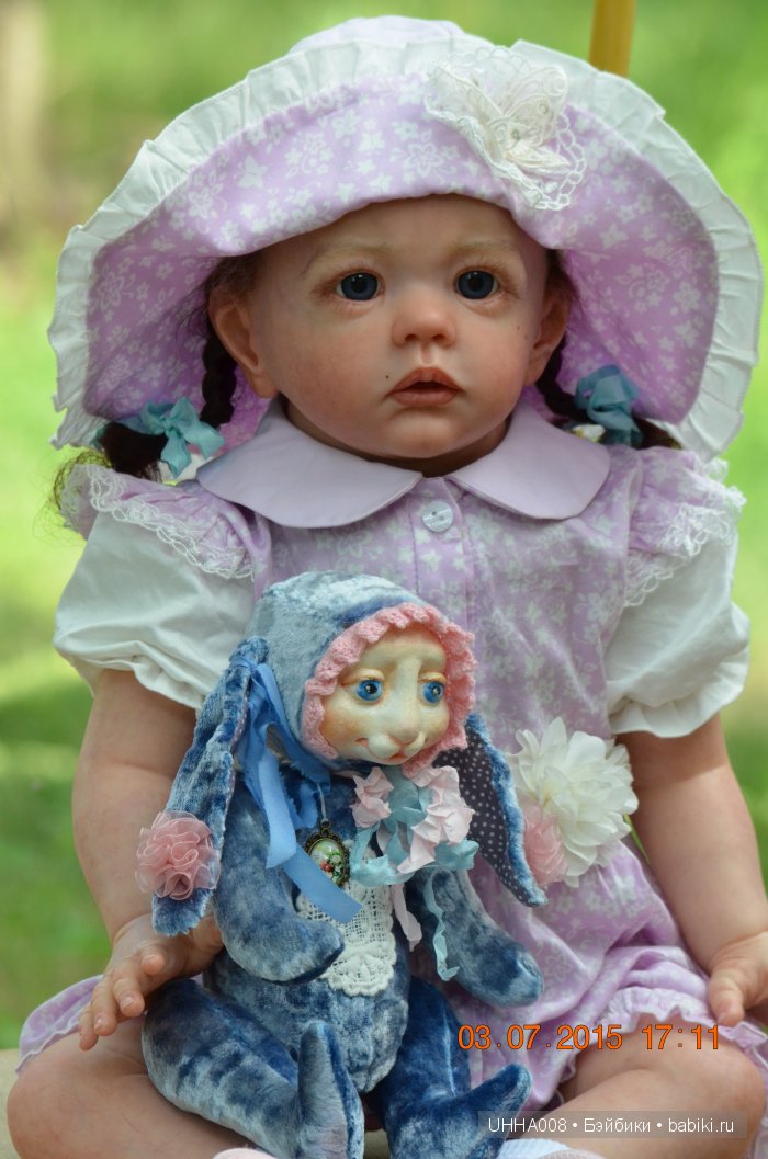 Кукла-реборн Алевтина, Аля