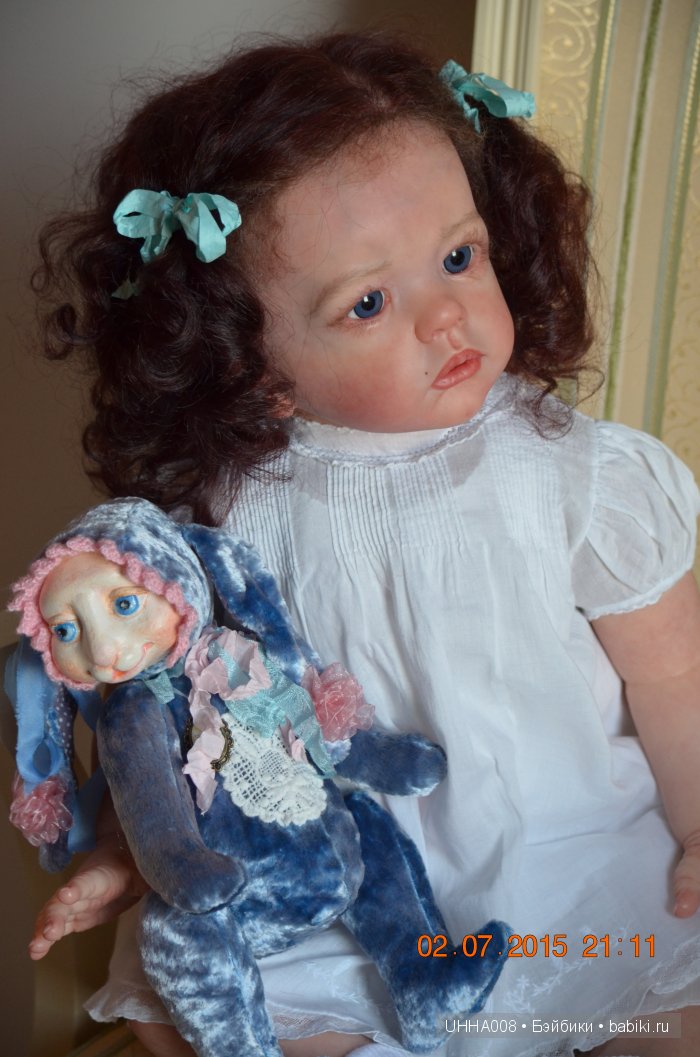 Кукла-реборн Алевтина, Аля