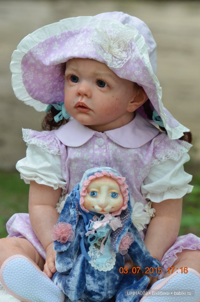 Кукла-реборн Алевтина, Аля