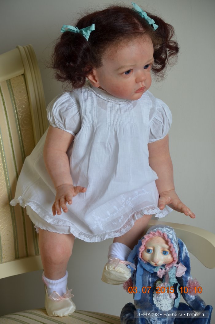 Кукла-реборн Алевтина, Аля