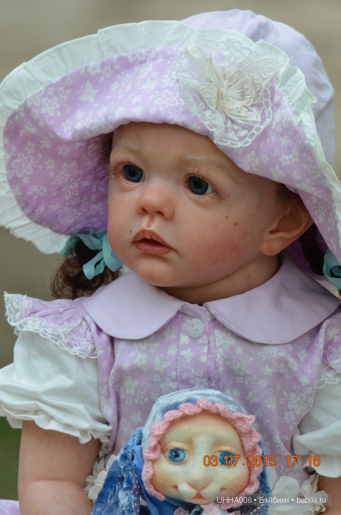 Кукла-реборн Алевтина, Аля