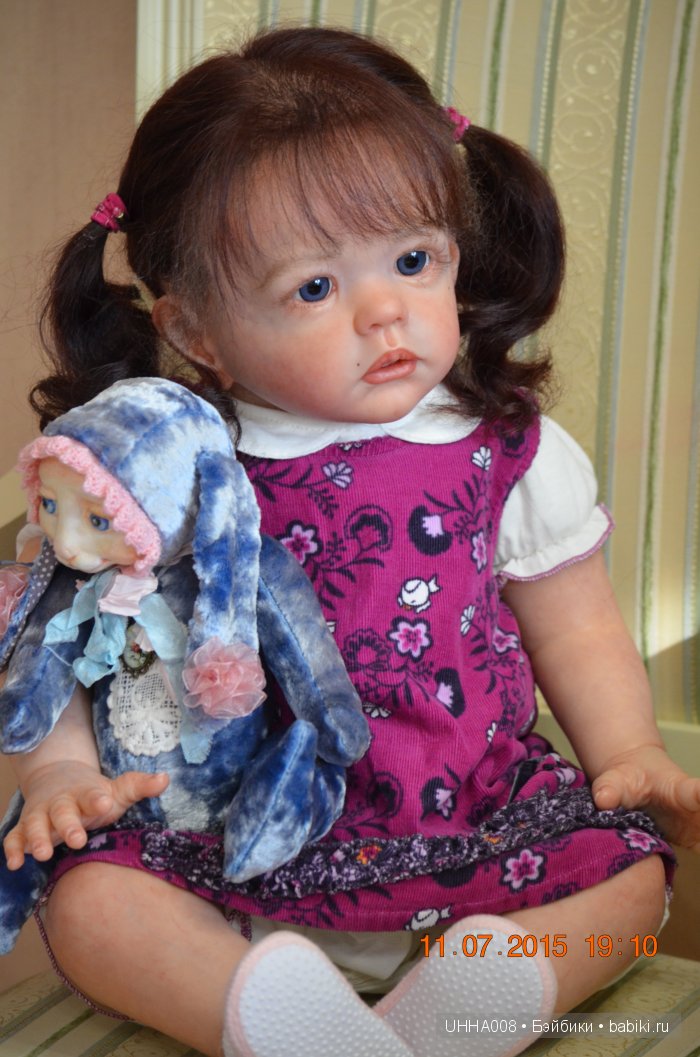 Кукла-реборн Алевтина, Аля