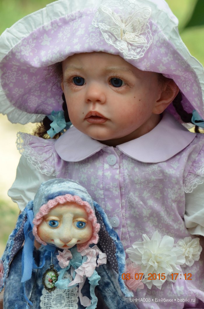 Кукла-реборн Алевтина, Аля