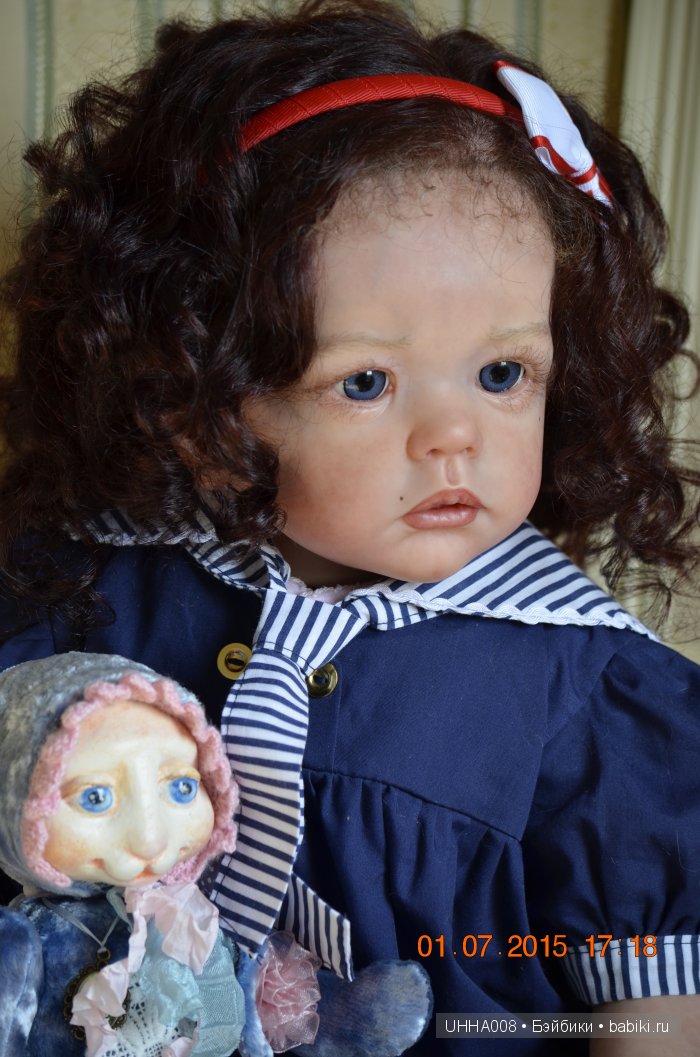 Кукла-реборн Алевтина, Аля