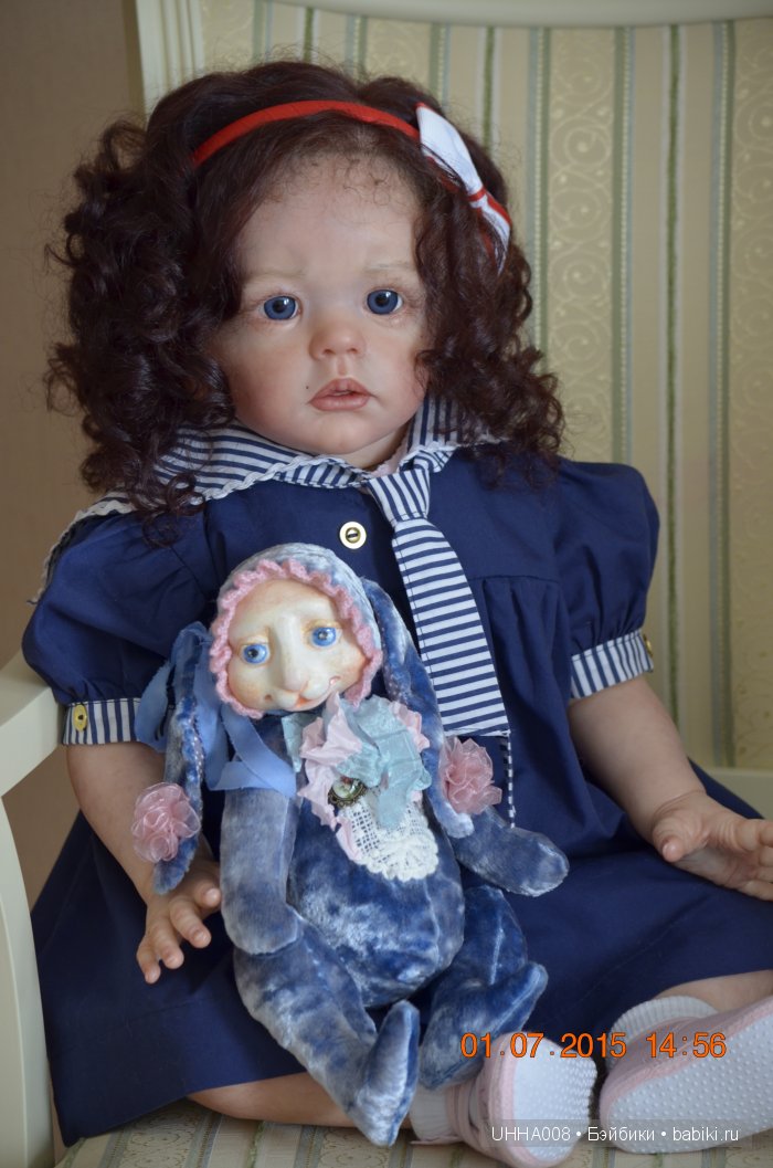 Кукла-реборн Алевтина, Аля