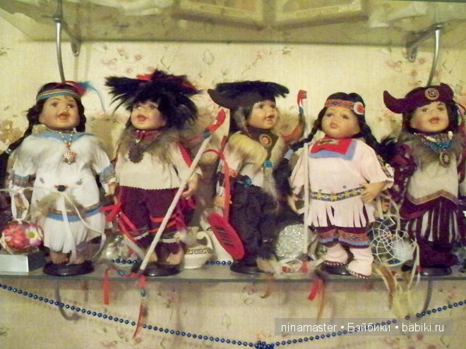 Индейцы в городе — Коллекционные куклы разных авторов (Разное): редкие бренды