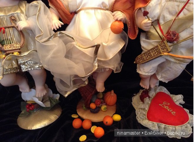 Три Грации, фарфоровые куклы от Ann Timerman