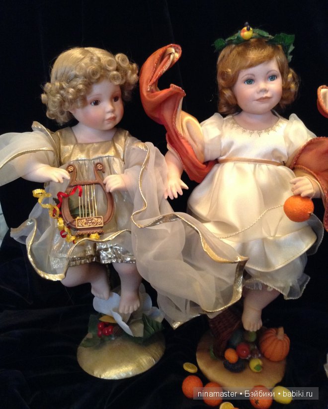 Три Грации, фарфоровые куклы от Ann Timerman