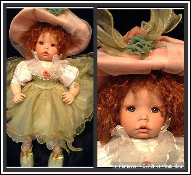 Очаровательная LILO, фарфоровая кукла от Donna Rubert