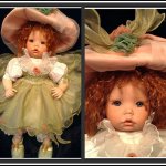 Очаровательная LILO, фарфоровая кукла от Donna Rubert