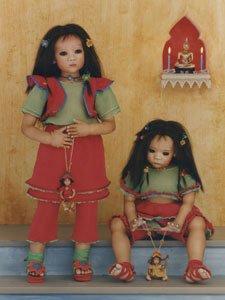 Фарфоровые куклы Annette Himstedt 1998 -2001 год. Часть 3