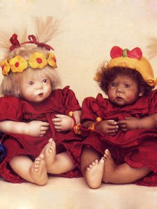 Фарфоровые куклы Annette Himstedt 1998 -2001 год. Часть 3