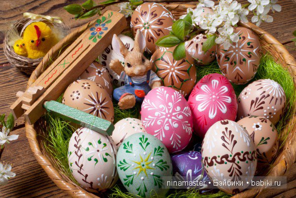 Завтра - ПАСХА — Пасхальные открытки и куклы: поздравления