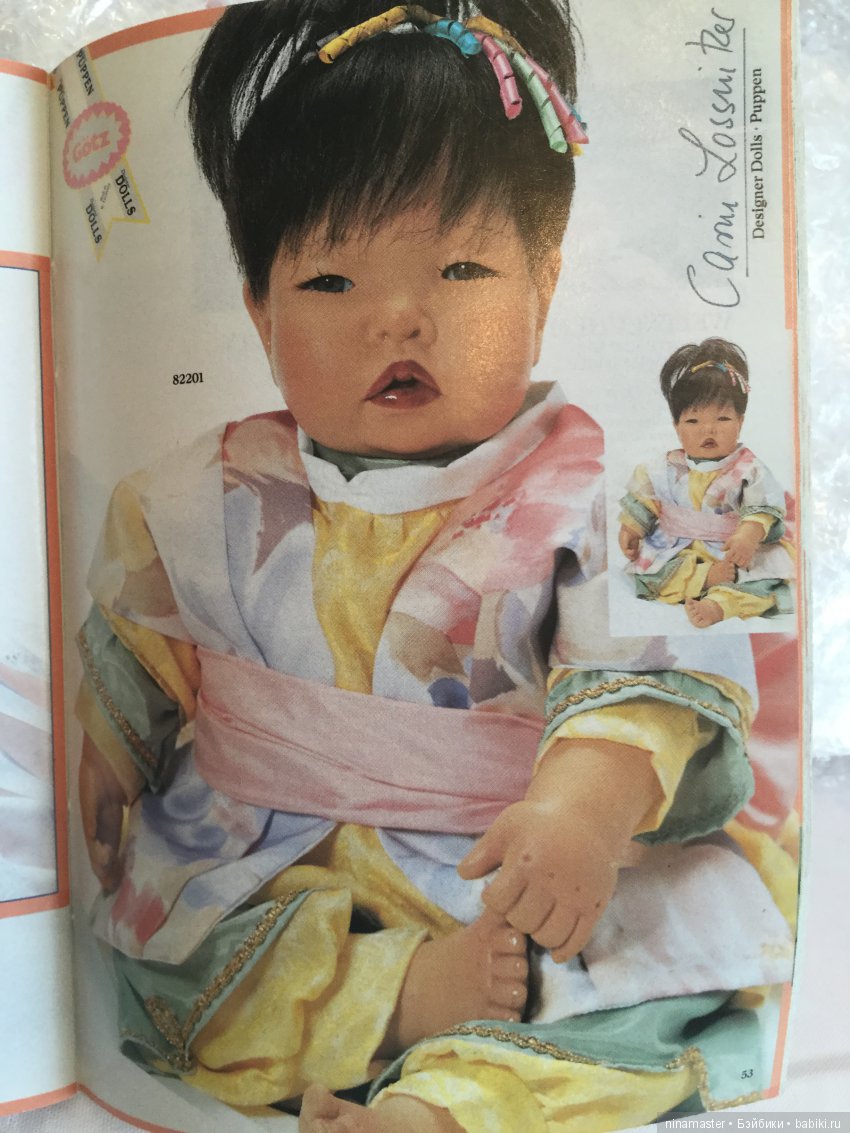 Знакомые и незнакомые коллекционные куклы Carin Lossnitzer для Gotz. Часть 2