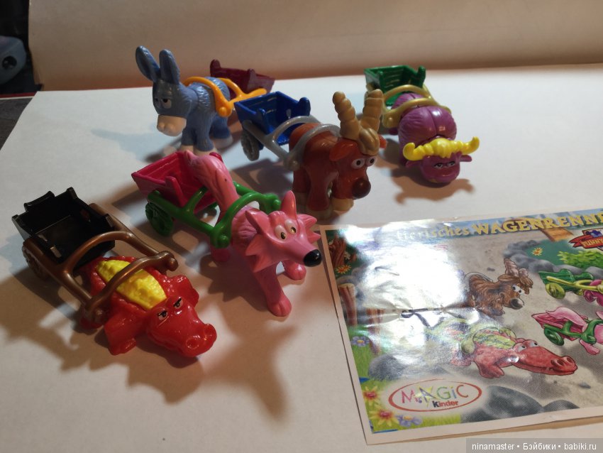 Для коллекционеров киндер сюрпризов