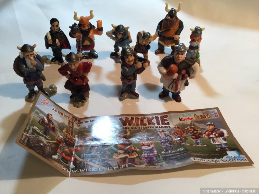 Для коллекционеров киндер сюрпризов