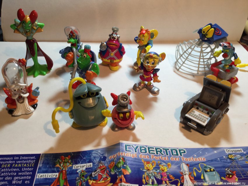 Для коллекционеров киндер сюрпризов