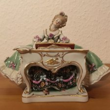 Дама за клавесином от Scheibe-Alsbach