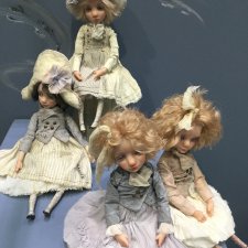 IX Московская международная выставка «Искусство куклы» в Гостином дворе 14 - 16 декабря 2018. Часть 6