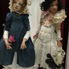 IX Московская международная выставка «Искусство куклы» в Гостином дворе 14 - 16 декабря 2018. Часть 5