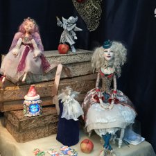 IX Московская международная выставка «Искусство куклы» в Гостином дворе 14 - 16 декабря 2018. Часть 3