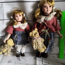 Лот фарфоровых сестричек из Германии