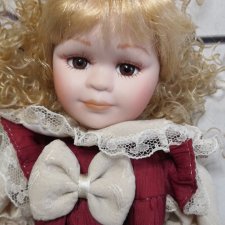 Винтажная малявочка кучеряшка из Германии