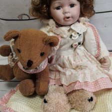 Фарфоровая кукла из Германии