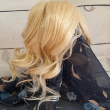 Парик для куклы. Обхват головы 40 -42 см.Лот 1.