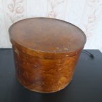 Шляпка коробка, антиквариат