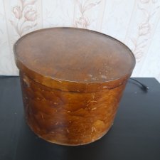 Шляпка коробка, антиквариат