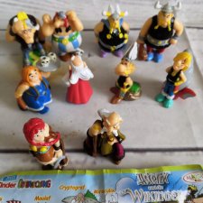 Киндеры.Астерикс. Полная серия + вкладыш.