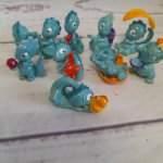 Киндеры.  Динозавры морские. Полная серия.