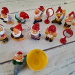 Киндеры.  Гномы умывающиеся.  Полная серия