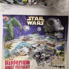 Киндеры. Бегемоты. Звёздные войны. Огромный пазл.