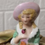 Игольница, Half Doll- антикварная половинка 1910-1920