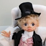 Очаровательный блондинистый принц эльфик реборн.