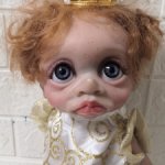 Ещё одна очаровашка принцесса эльфочка реборн.