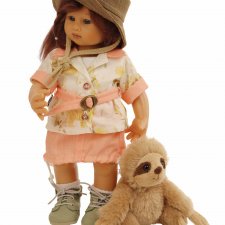 Вихтель Кимико  с лемуром 2025 г