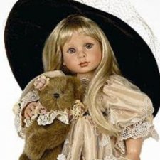 Красавица с мишками от Linda Rick