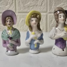 Half doll — антикварные половинки.