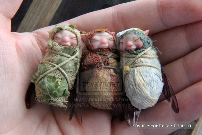 Авторские куклы AlvaroFuegoFatuo dolls и его гномье царство (фото 4)