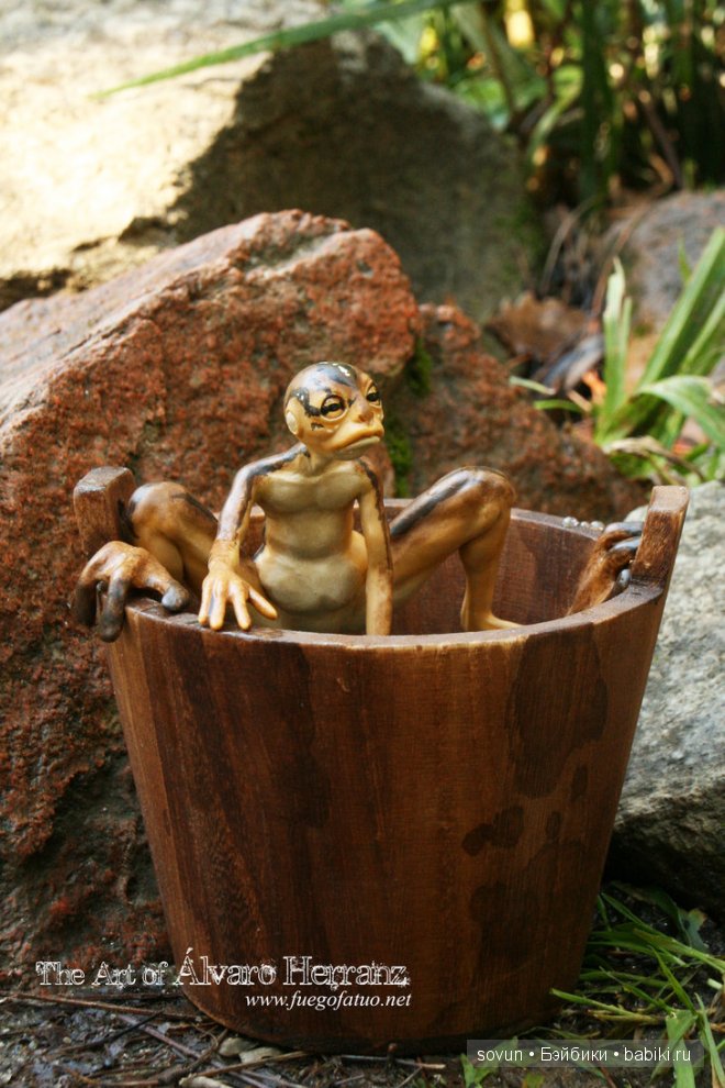 Авторские куклы AlvaroFuegoFatuo dolls и его гномье царство (фото 2)