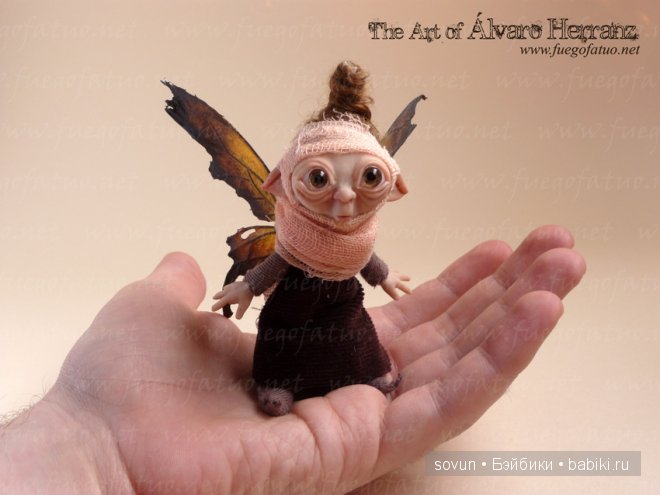 Авторские куклы AlvaroFuegoFatuo dolls и его гномье царство (фото 9)