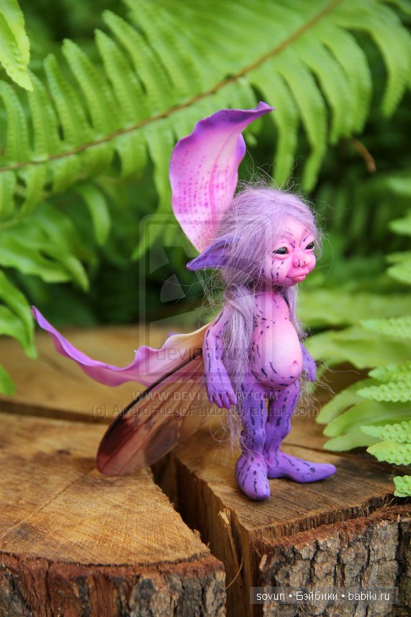 Авторские куклы AlvaroFuegoFatuo dolls и его гномье царство (фото 7)