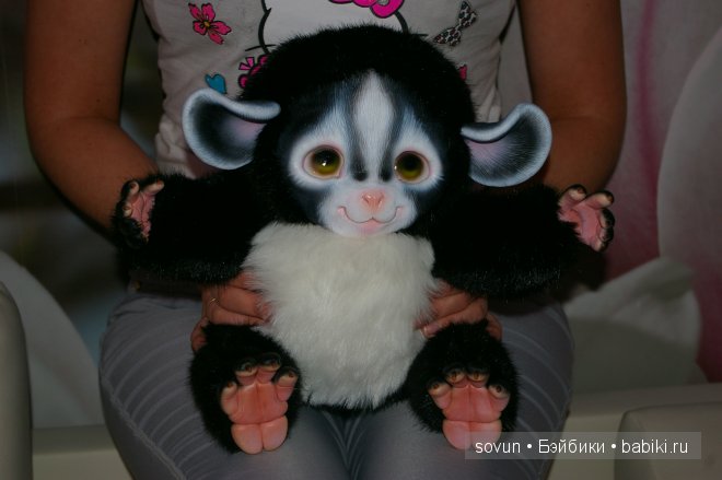 Новая порция мульфиков — Игрушки в смешанной технике (мех и глина): Арт