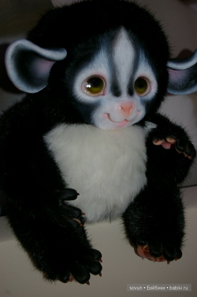 Новая порция мульфиков — Игрушки в смешанной технике (мех и глина): Арт