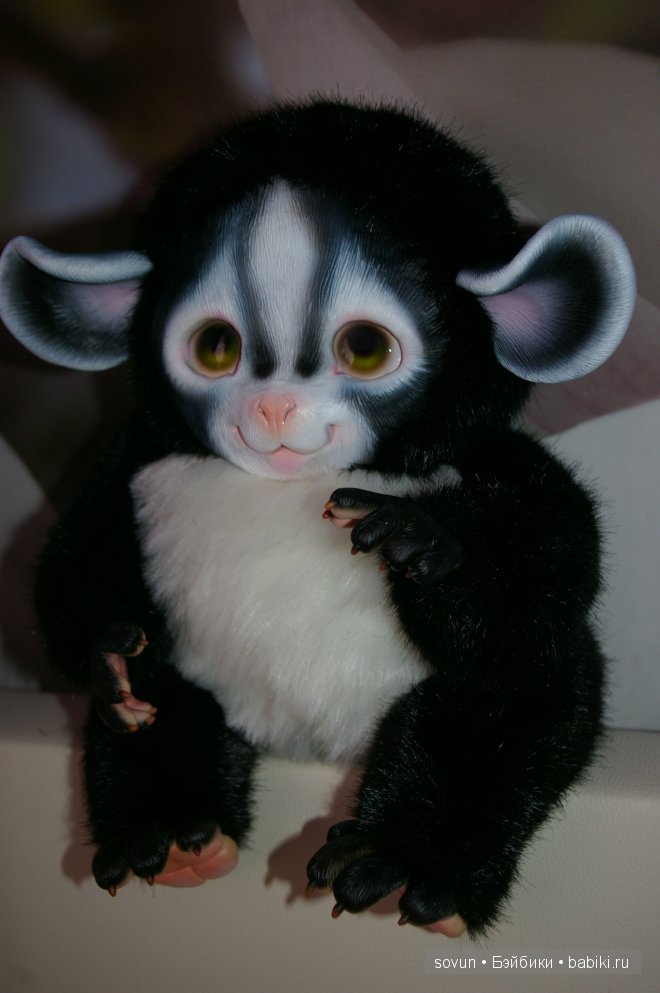 Новая порция мульфиков — Игрушки в смешанной технике (мех и глина): Арт